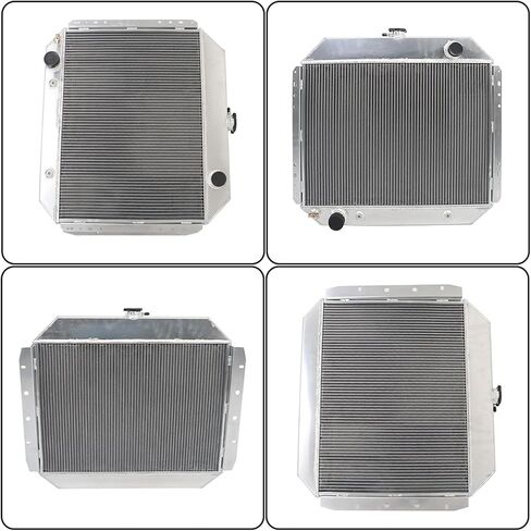 GXYWADY 4 صف مشعاع ألومنيوم 433 لاستبدال 66-79 F-100 F-150 F-250 F-350 رافعة شاحنة خفيفة لنقل السلع l6/V8 المحرك in Saudi Arabia