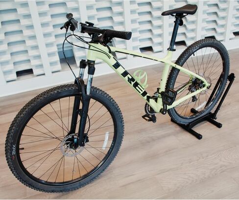 Lumintrail Bike Floor Foldable Storage Stand for Mountain and Road Bicycle Indoor Outdoor Garage Storage in Kuwait