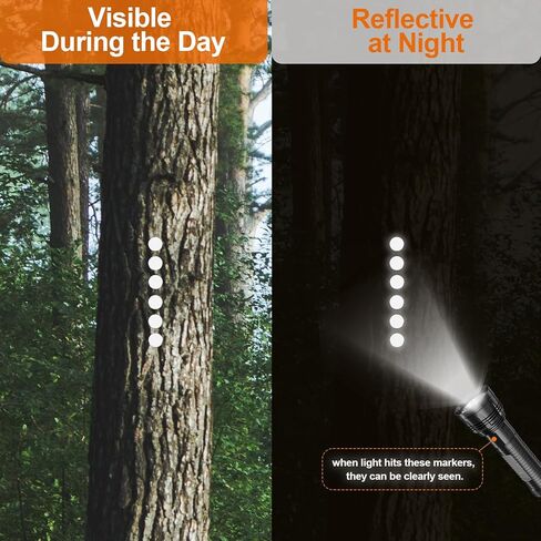 tainat 240pcs الصيد عاكس تك، درب بمناسبة تك، علامة درب عاكس مسامير شجرة الإبهام، عاكس المسامير لشجرة الوقوف الصيد المشي لمسافات طويلة التخييم in Kuwait