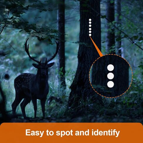 tainat 240pcs الصيد عاكس تك، درب بمناسبة تك، علامة درب عاكس مسامير شجرة الإبهام، عاكس المسامير لشجرة الوقوف الصيد المشي لمسافات طويلة التخييم in Kuwait