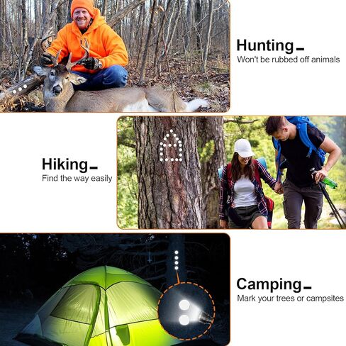 tainat 240pcs الصيد عاكس تك، درب بمناسبة تك، علامة درب عاكس مسامير شجرة الإبهام، عاكس المسامير لشجرة الوقوف الصيد المشي لمسافات طويلة التخييم in Kuwait