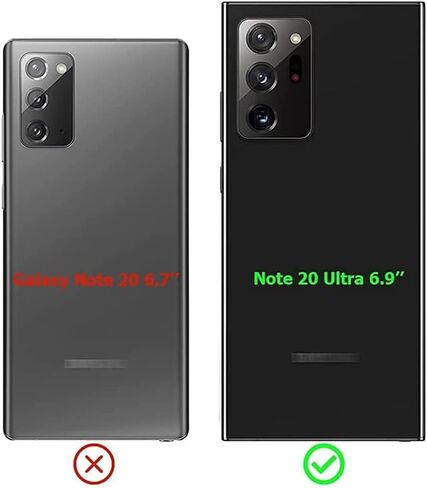 2PCS Rear Camera Glass Lens Cover Replacement for Samsung Galaxy Note 20 Ultra Note 20U 5G (All Carriers) with Adhesive Pre-Installed +Repair Tools Kit (Mystic Black) in Saudi Arabia