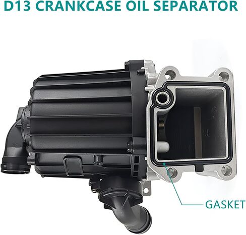 METACKLE Crankcase Ventilation Oil Separator with 20532891 Gasket for Volvo D13 21373547 22877306 in Saudi Arabia
