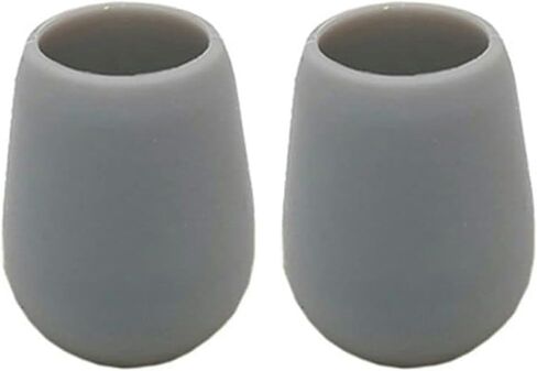 2Pcs Grey Fishing Rod Butt Cushion Fishing Rod Seat Cushions Fishing Rod Protector Fishing Rod Butt Cap End Fishing Rod Holders Fishing Accessories, Rods and Accessories in Saudi Arabia