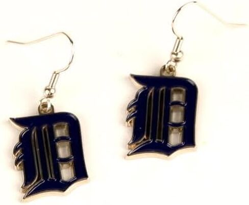 Aminco MLB Detroit Tigers Dangler Earrings in Saudi Arabia