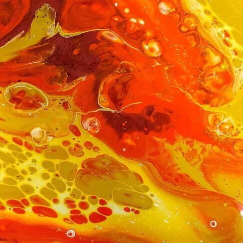 U.S. Art Supply Professional Gloss Pouring Effects Medium, 32 oz. (Quart) Bottle - Improves Flow Consistency, Artist Techniques to Create Cell Effects, Mix with Art Acrylic Paint, Adjusts Viscosity in Saudi Arabia