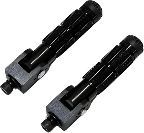 أوتاد قدم قابلة للطي للدراجة النارية من كانبيلت مع راكب قابل للطي - إكسسوارات للدراجات النارية مسند قدم معدني قابل للطي - أوتاد قدم مناسبة عالميًا للدراجات النارية أوتاد الدراجة أوتاد دواسة الركاب in Kuwait