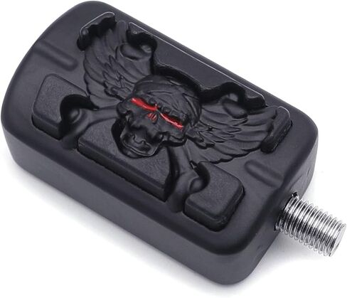 XKMT-Wing Skull Zombie Shape Skull Shifter Peg متوافق مع Street Bob FXDB SuperLow 1200T Tour Glide أسود [B015MDNUQU] in Kuwait