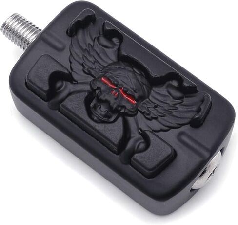 XKMT-Wing Skull Zombie Shape Skull Shifter Peg متوافق مع Street Bob FXDB SuperLow 1200T Tour Glide أسود [B015MDNUQU] in Kuwait