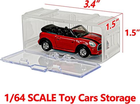 Toys Organizer Storage Case for Hot Wheels Car, for Matchbox Cars, for Mini Cars,1/64 Scale Hot Toy Wheels Display Case Holds 10/40 Cars，Interlocking Hot Car Wheels Storage (White 40 PCS) in Saudi Arabia