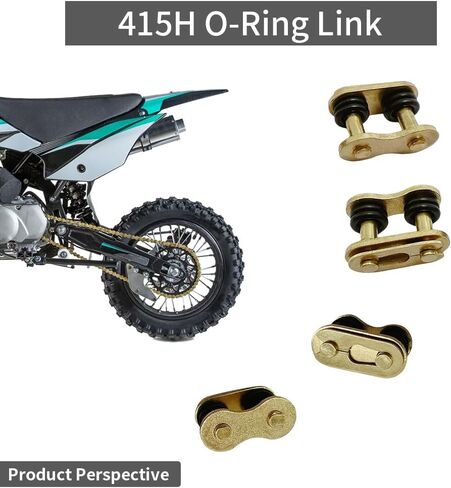 WEICHENGXIN 415H-120L O-Ring Chain for 49cc 60cc 66cc 80cc 2-Stroke Engine Motor Motorized Bicycle Bike Heavy Duty Chain High Power Racing Parts in Saudi Arabia