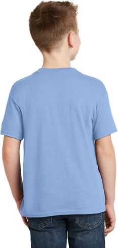 Hanes Youth Comfortblend Ecosmart Tee (Light Blue) (M) in Saudi Arabia