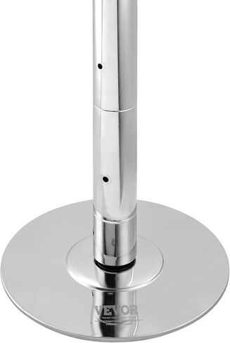 عمود رقص احترافي من VEVOR، طقم عمود رقص ثابت دوار، عمود محمول قابل للإزالة، عمود من الفولاذ المقاوم للصدأ شديد التحمل، عمود لياقة بدنية قابل للتعديل للارتفاع، لممارسة التمارين الرياضية في النادي المنزلي in Kuwait