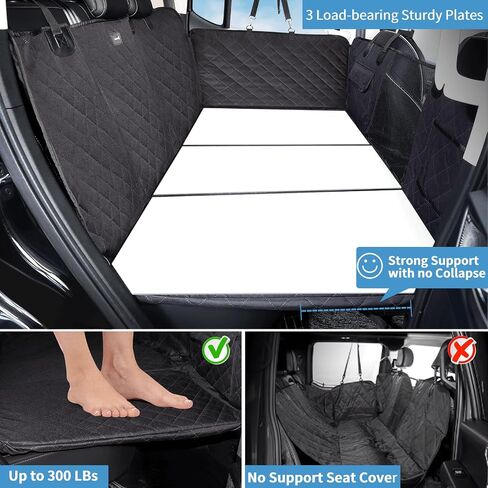 petizer Waterproof Dog Car Seat Cover, Large Truck Back Seat Extender, Polyester Vehicle Seat Cover, Universal Fit for F150/Silverado ZR2/RAM 1500/Toyota Tundra in Saudi Arabia