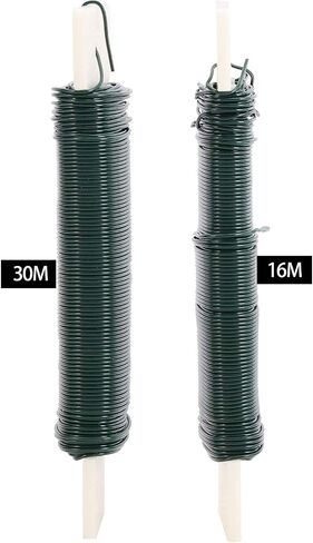 50 Yards 22 Gauge Green Paddle Wire with 1Pcs 6 in Wire Cutting Pliers for Crafts, Christmas Wreaths Tree, Garland and Floral Flower Arrangements in Saudi Arabia
