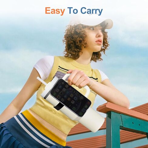 حزام حامل الهاتف من شانشوي ستانلي، حزام قابل للتعديل لزجاجة المياه متوافق مع Magsafe لأجهزة iPhone وAirPods، وإكسسوارات كأس ستانلي in Kuwait