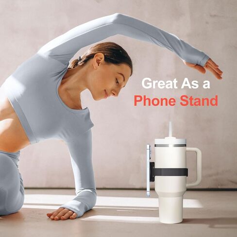 حزام حامل الهاتف من شانشوي ستانلي، حزام قابل للتعديل لزجاجة المياه متوافق مع Magsafe لأجهزة iPhone وAirPods، وإكسسوارات كأس ستانلي in Kuwait