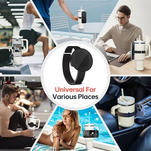 حزام حامل الهاتف من شانشوي ستانلي، حزام قابل للتعديل لزجاجة المياه متوافق مع Magsafe لأجهزة iPhone وAirPods، وإكسسوارات كأس ستانلي in Kuwait