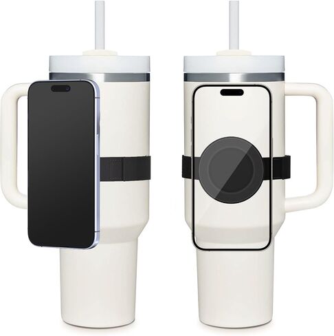 حزام حامل الهاتف من شانشوي ستانلي، حزام قابل للتعديل لزجاجة المياه متوافق مع Magsafe لأجهزة iPhone وAirPods، وإكسسوارات كأس ستانلي in Kuwait