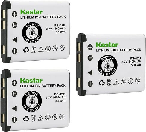Kastar Battery 4-Pack Replacement for Panasonic KX-TCA285 KX-TCA385 KX-UDT121 KX-UDT131 Attune II HD3 WX-CH455 WX-SB100 WX-ST100 WX-ST300 DECT Handset Cordless Phone in Saudi Arabia