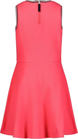 Tommy Hilfiger Girls' Sleeveless Fit and Flare Dress with Signature Stripe in Saudi Arabia