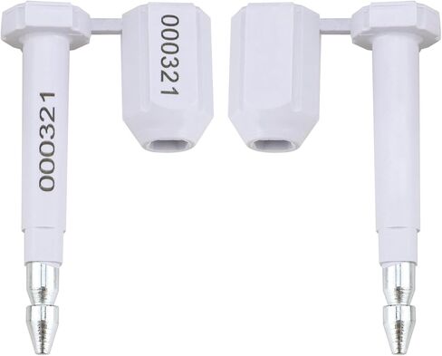 NovelBee 100 قطعة من ختم الشحن مع طباعة ترقيم تدريجي لحاويات البضائع ومقطورات الشاحنات، وأختام حاويات البضائع (وردي) in Kuwait