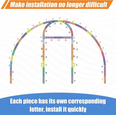 مجموعة قوالب علامة ملعب كرة السلة المتقدمة من Gopper | استنسل ملعب كرة السلة| طقم علامات ملعب كرة السلة | تصميم أمريكي| يتضمن الشريط والسحر (لا يتضمن الطلاء) in Kuwait