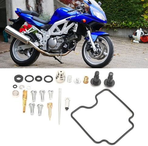 Carburetor Rebuild Fix Kit, 4 Sets Carburetor Repair Kit Carb Overhaul Fit for Suzuki GSX600F for Katana 1998-2006 in Saudi Arabia