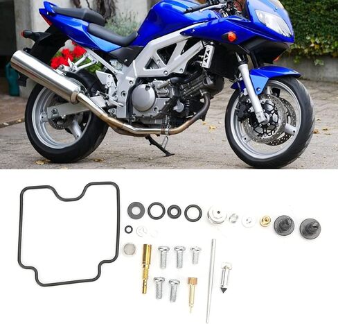 Carburetor Rebuild Fix Kit, 4 Sets Carburetor Repair Kit Carb Overhaul Fit for Suzuki GSX600F for Katana 1998-2006 in Saudi Arabia