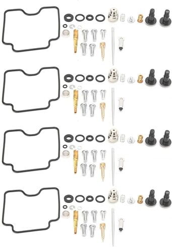 Carburetor Rebuild Fix Kit, 4 Sets Carburetor Repair Kit Carb Overhaul Fit for Suzuki GSX600F for Katana 1998-2006 in Saudi Arabia