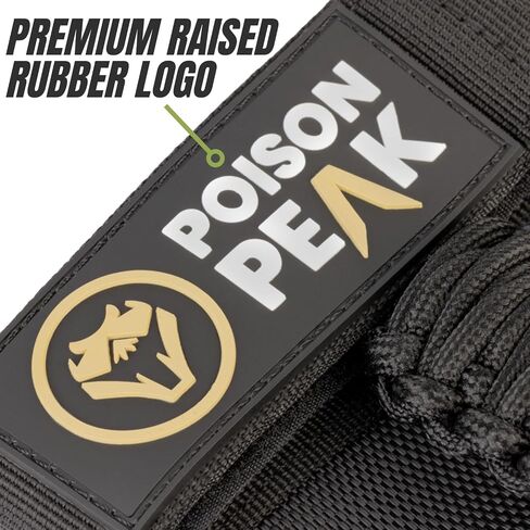 Poison Peak Premium Paracord Grab Handles Compatible with Jeep (Pitch Black) in Saudi Arabia