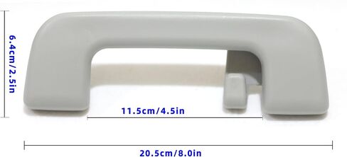 مقبض سحب سقف السيارة من Krobelus مع خطاف LH=RH عالمي لسيارة Toyota لـ 2014-2018 Corolla for Rav4 for Highlander OEM:74610-02170/B0 74610-0E050 (بدون نوع خطاف قطعة واحدة، الكتاني) in Kuwait