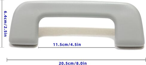 مقبض سحب سقف السيارة من Krobelus مع خطاف LH=RH عالمي لسيارة Toyota لـ 2014-2018 Corolla for Rav4 for Highlander OEM:74610-02170/B0 74610-0E050 (بدون نوع خطاف قطعة واحدة، الكتاني) in Kuwait