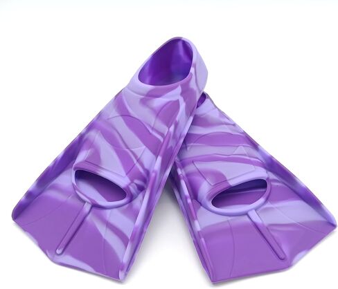 Gugmoy Kids Swim Fins,Comfortable Silicone Flippers for Swimming and Diving,Size Suitable Beginners Kids Girls Boys Adults in Kuwait
