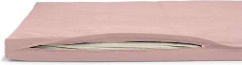 Basaho Zabuton Meditation Mat | Certified Organic Cotton Meditation Floor Mat | Yoga Meditation Mat Padded with Recycled Fibre Filling | Machine Washable Cover | Square Meditation Mat in Saudi Arabia