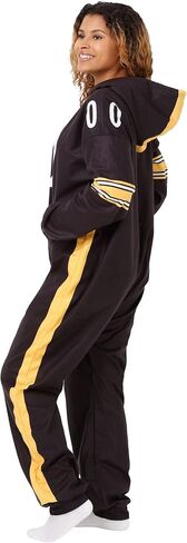 FOCO NFL Team Logo Gameday Ready Lounge Onesie One Piece Pajamas in Saudi Arabia