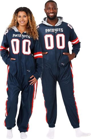 FOCO NFL Team Logo Gameday Ready Lounge Onesie One Piece Pajamas in Saudi Arabia