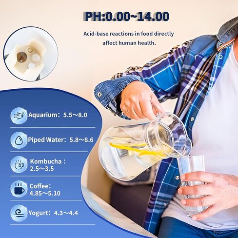 جهاز اختبار مياه الهيدروجين من Yewhick، مجموعة عداد درجة الحرارة 4 في 1 PH ORP H2، جهاز قياس درجة الحرارة H2 PPB/PPM، جهاز اختبار الهيدروجين المذاب لزجاجة مياه الهيدروجين، جهاز قياس درجة الحموضة الهيدروجيني الدقيق لمياه الشرب in Kuwait