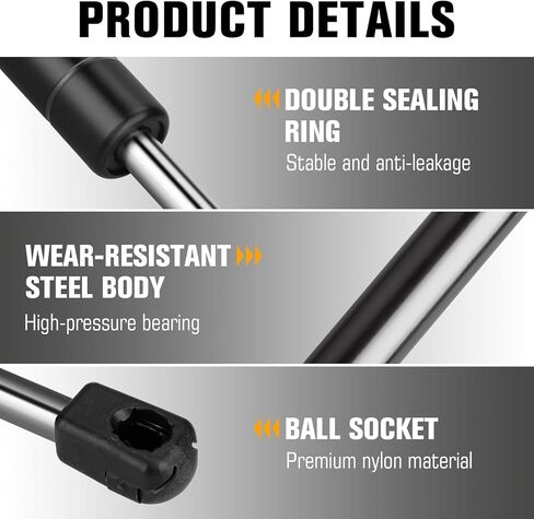 Rear Hatch and Window Lift Support for Nissan Pathfinder 2005-2013 Struts Gas Springs Shocks 6110 6607 4 Pcs in Saudi Arabia