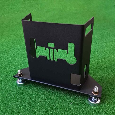 صندوق حماية معدني من COOLESTT لشاشة إطلاق Skytrak Golf - أسود مطفي in Saudi Arabia