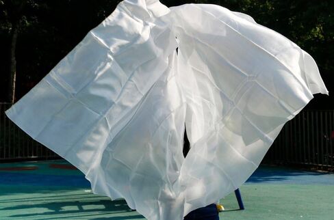 حجاب للرقص الشرقي من الحرير الأبيض النقي من نيميمان للراقصات الشرقيات 100% مادة حرير حقيقية 250114 سم (أبيض)، 2.5 م × 1.14 م in Kuwait