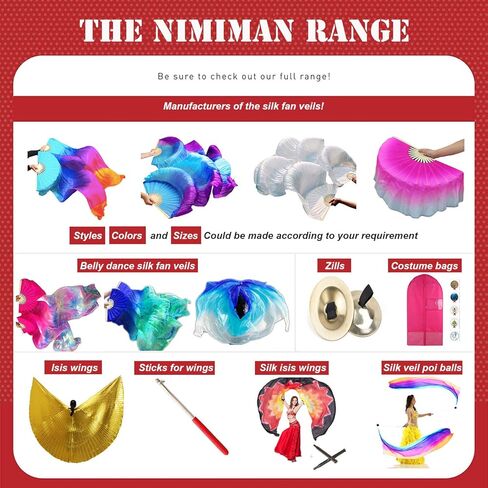 حجاب للرقص الشرقي من الحرير الأبيض النقي من نيميمان للراقصات الشرقيات 100% مادة حرير حقيقية 250114 سم (أبيض)، 2.5 م × 1.14 م in Kuwait