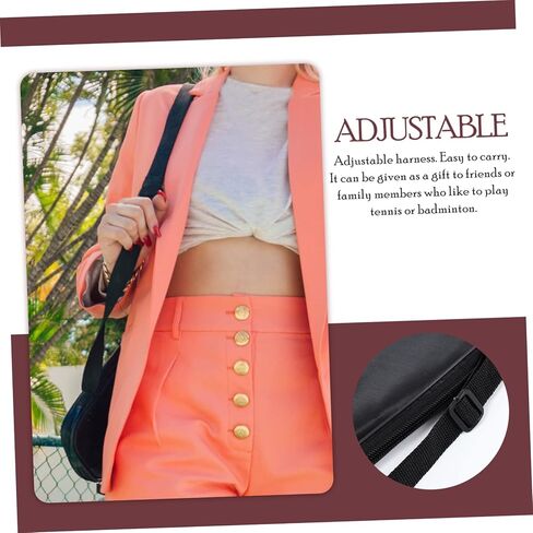 حقيبة مضرب كرة الريشة من Toddmomy Tenis Negros Para Hombre Mochila Para Niños بدلة رياضية غطاء مضرب كرة الريشة حقيبة تنظيم مضرب كرة الريشة حقيبة تنس منظم مضرب رجل in Kuwait