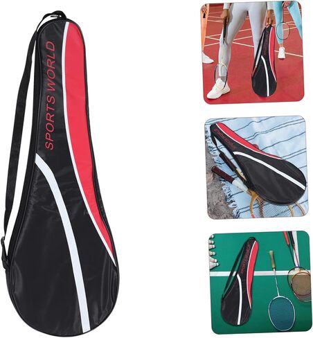حقيبة مضرب كرة الريشة من Toddmomy Tenis Negros Para Hombre Mochila Para Niños بدلة رياضية غطاء مضرب كرة الريشة حقيبة تنظيم مضرب كرة الريشة حقيبة تنس منظم مضرب رجل in Kuwait