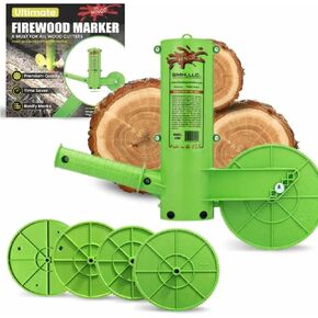 THE MINGO Marker Firewood Measuring Tool - Chainsaw Firewood Marking Tool - Log Paint Marker -Firewood Measuring Tool for Chainsaw - Logging Tools in Kuwait