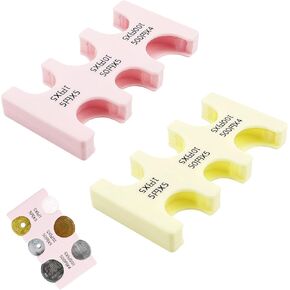 2 Pcs Japanese Coin Holder Plastic Coin Sorter Wallet Coin Dispenser with 6 Slots Coin Dispenser Change Holder for Japanese Yen Coins for Japanese Travel (Blue+Green) in Kuwait