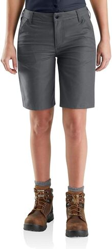 Carhartt Women's Rugged Professional Series Rugged Flex Loose Fit Canvas Work Short in Saudi Arabia