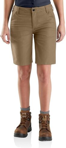 Carhartt Women's Rugged Professional Series Rugged Flex Loose Fit Canvas Work Short in Saudi Arabia