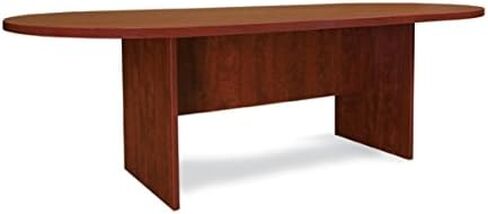 Offices To Go 8 Ft Conference Room Table 95" W X 44" D X 29 1/2" H Weight: 212 Lbs One Piece Top Slab Base - American Dark Cherry in Kuwait