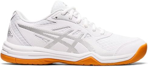 ASICS Women's Upcourt 5 Indoor Sport Shoe, 7, White/Cosmos in Kuwait